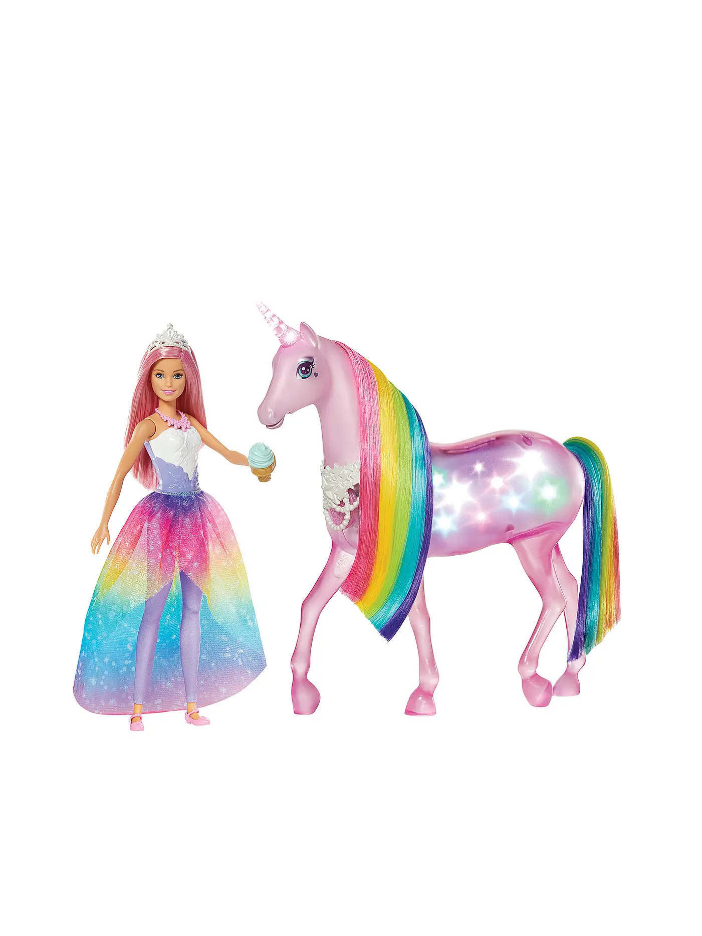 MATTEL | Barbie Dreamtopia Magisches Zauberlicht Einhorn | 